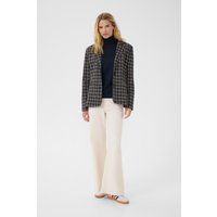 Klassischer karierter Blazer im Relaxed-Fit