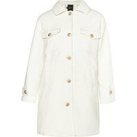 Elegante Hemdjacke mit Strukturmuster