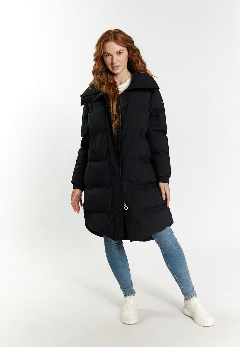 Wattierter Winterparka mit Kapuze