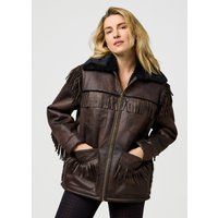 Lässige Western-Jacke mit Fransen