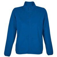 Fleecejacke mit durchgehendem Reißverschluss