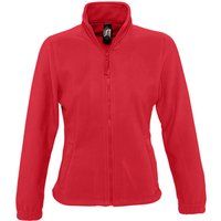 Fleecejacke mit durchgehendem Reißverschluss