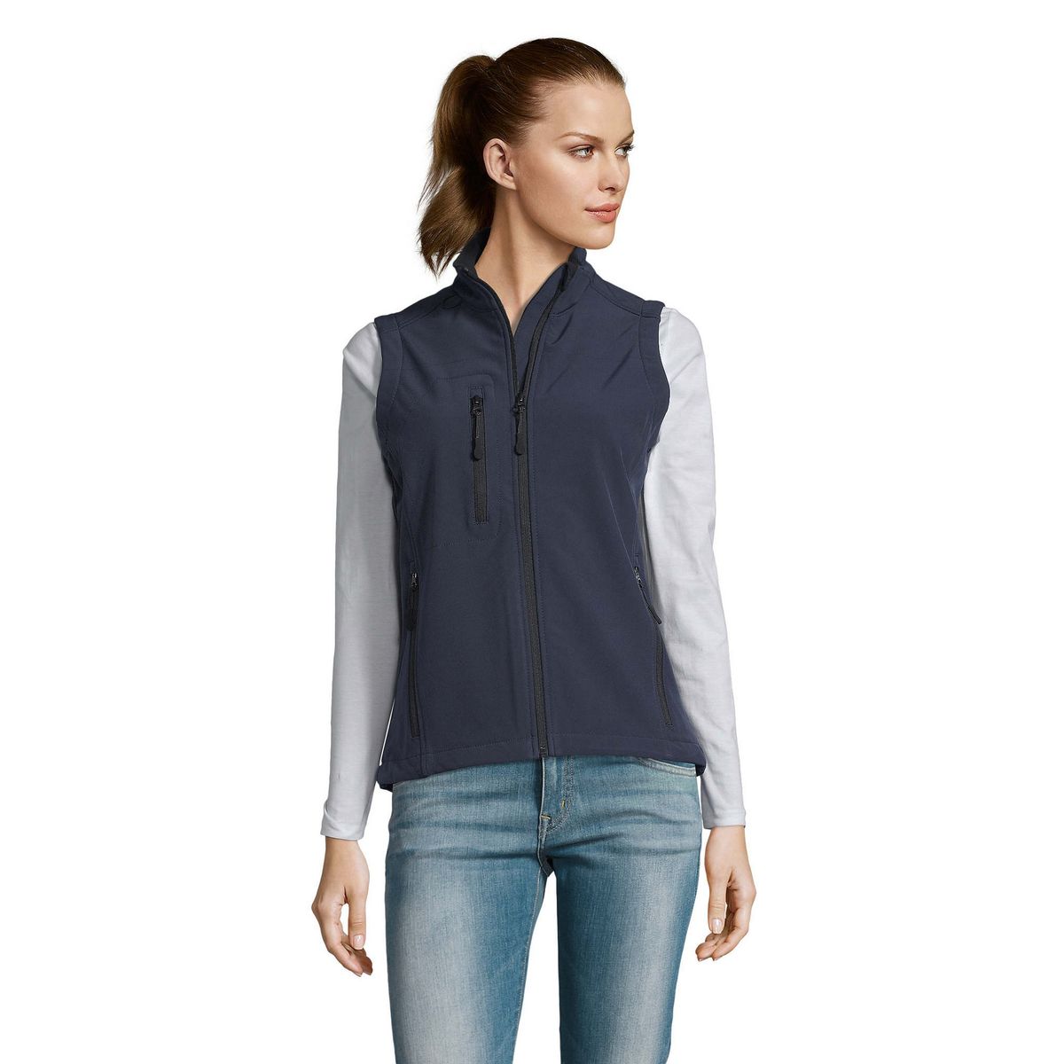 Funktionale Softshell Outdoor Weste