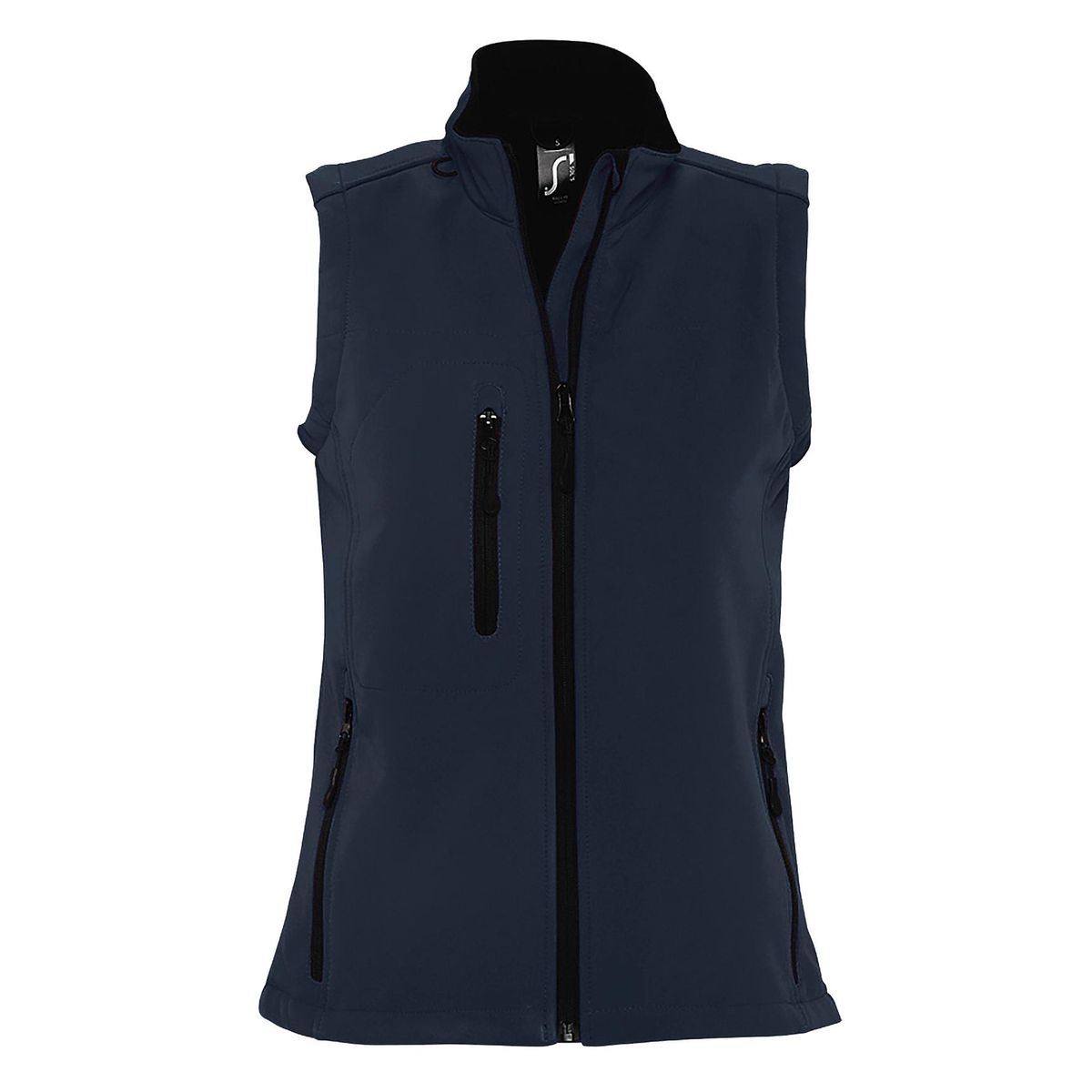 Funktionale Slim-Fit Softshell-Weste