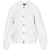 Bomberjacke im Vintage-Stil mit Laternenärmeln