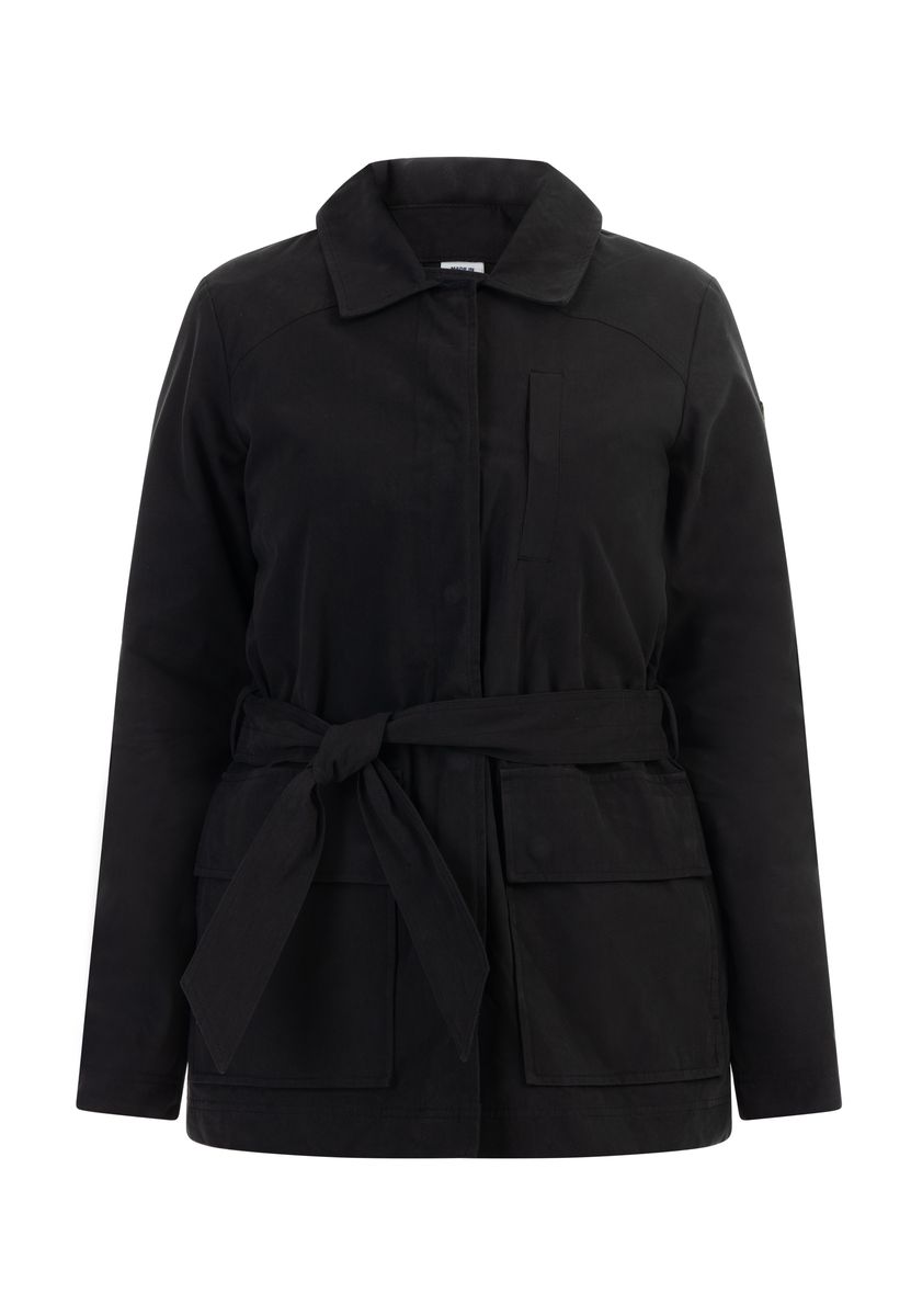 Leichte Safari-Jacke mit Gürtel