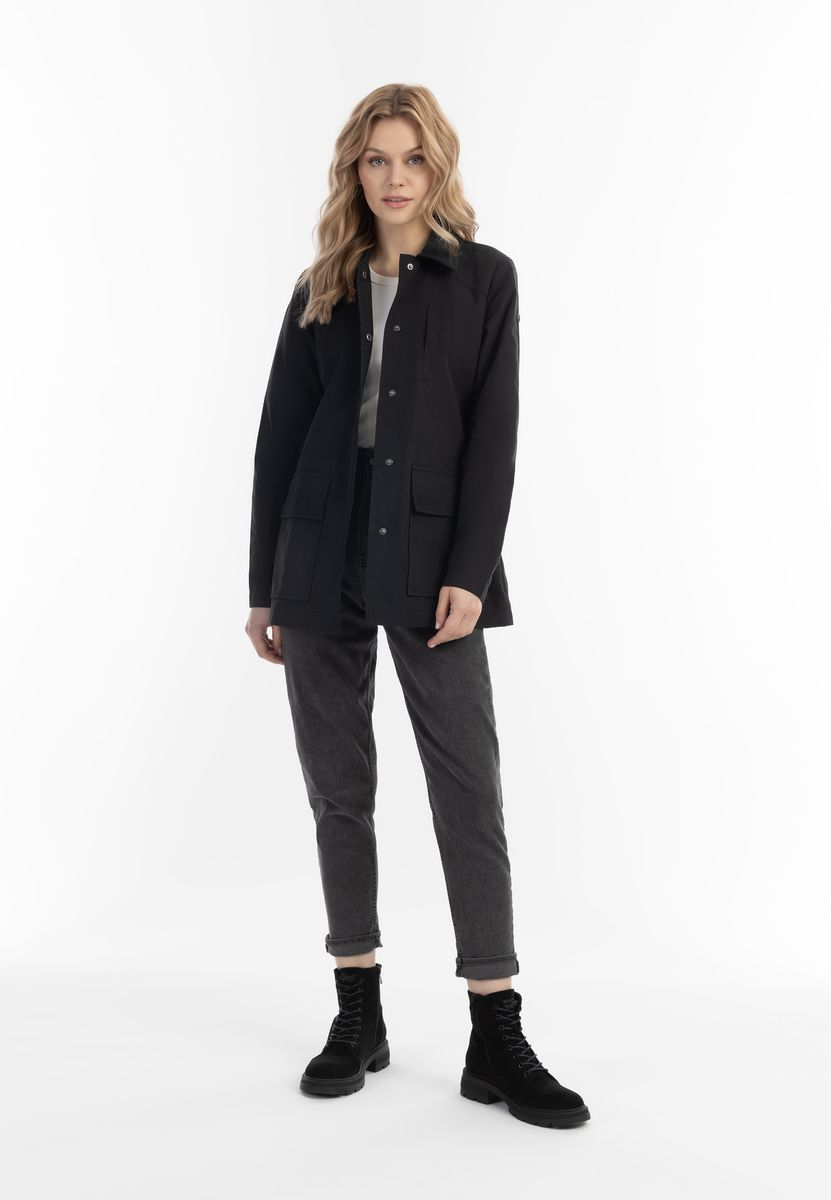 Leichte Safari-Jacke mit Gürtel