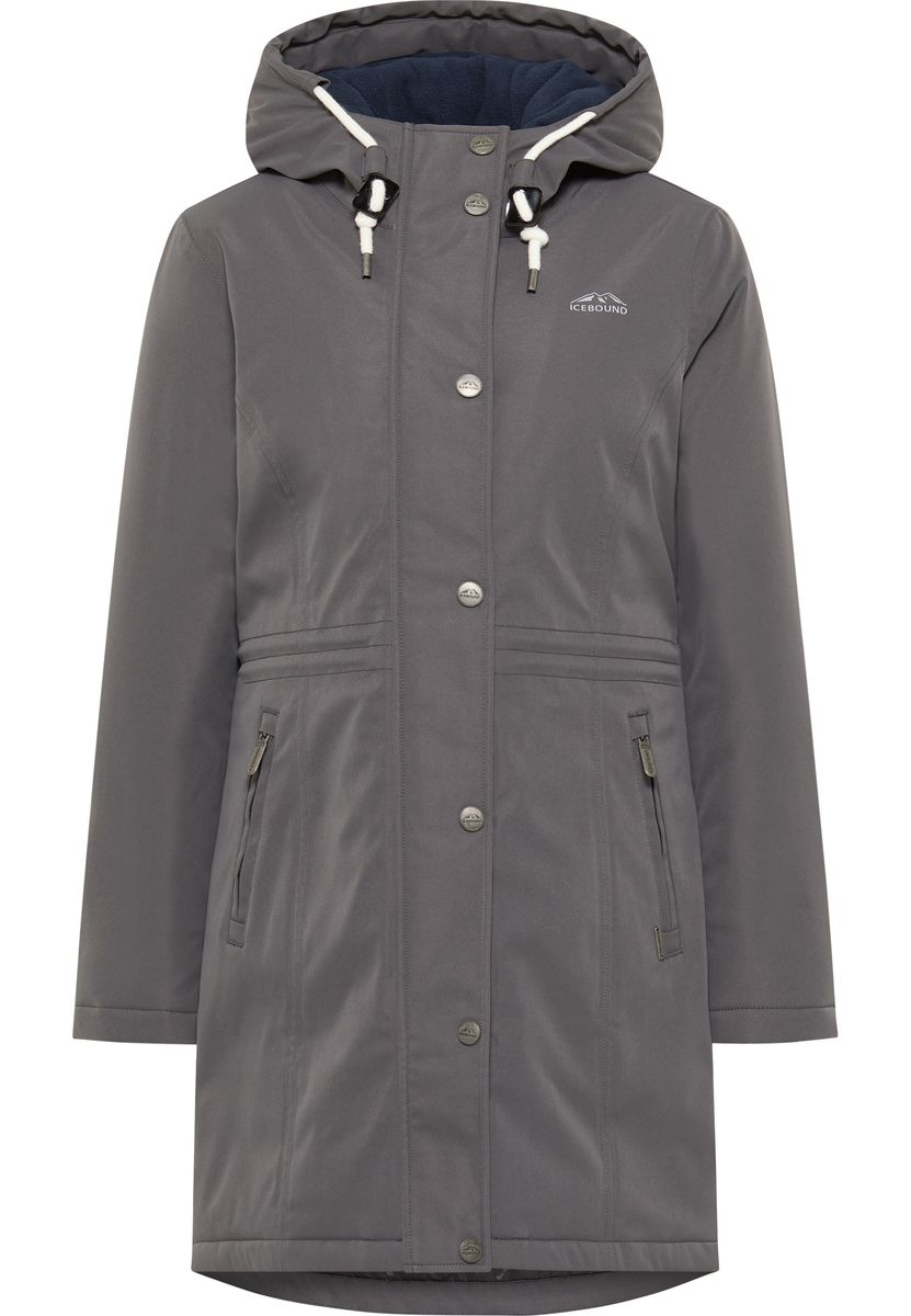 Wetterfester Winterparka mit Kapuze