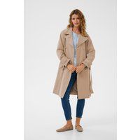 Taillierter Doppelreihiger Trenchcoat