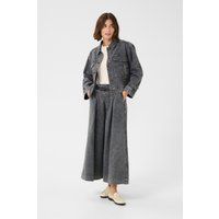 Oversized Jeansjacke in Kurzform