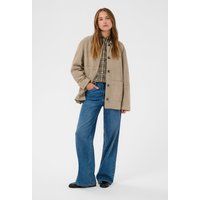 Locker geschnittene Utility-Jacke mit Taschen