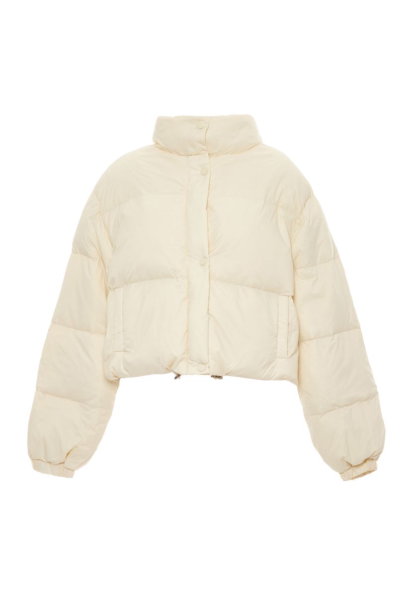 Kurze gesteppte Pufferjacke