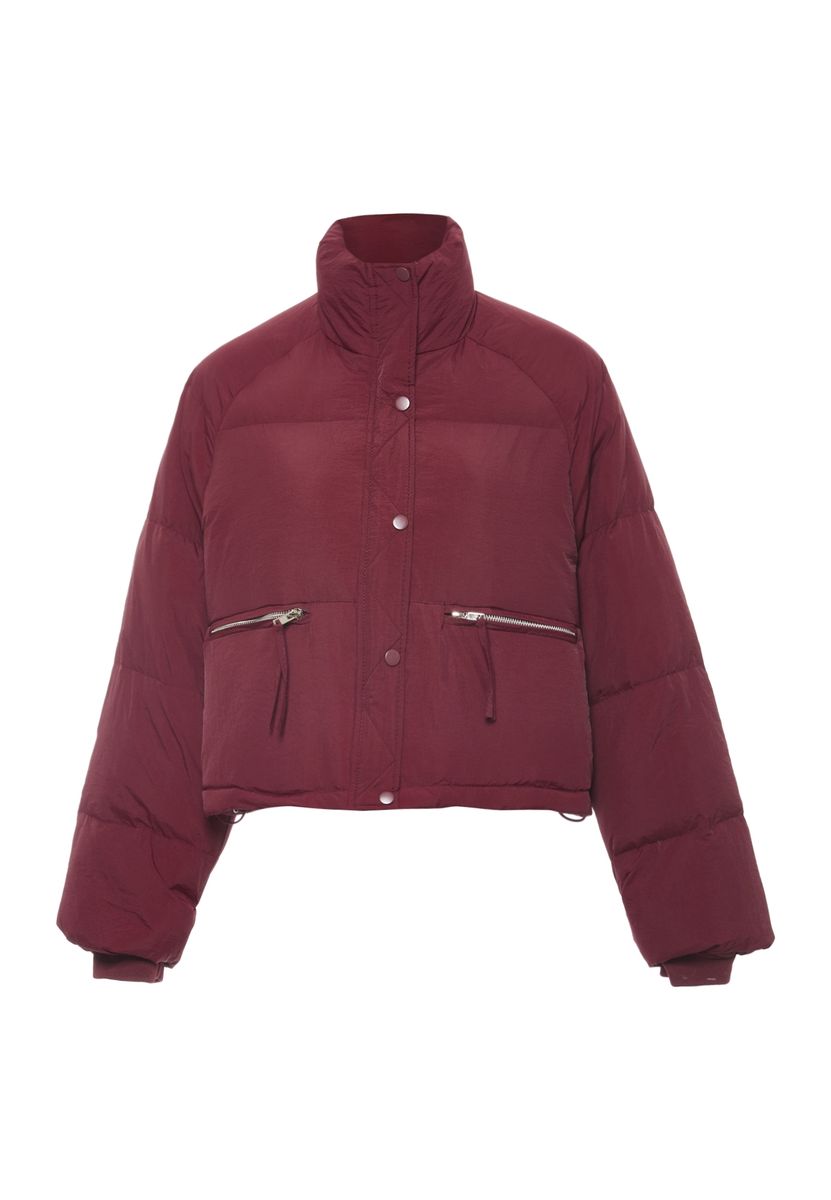 Kurze gesteppte Pufferjacke