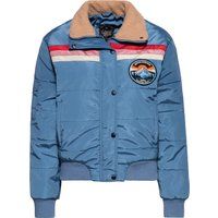 Retro Aspen Pufferjacke mit Stickerei