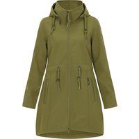 Funktioneller Softshell-Parka mit Kapuze