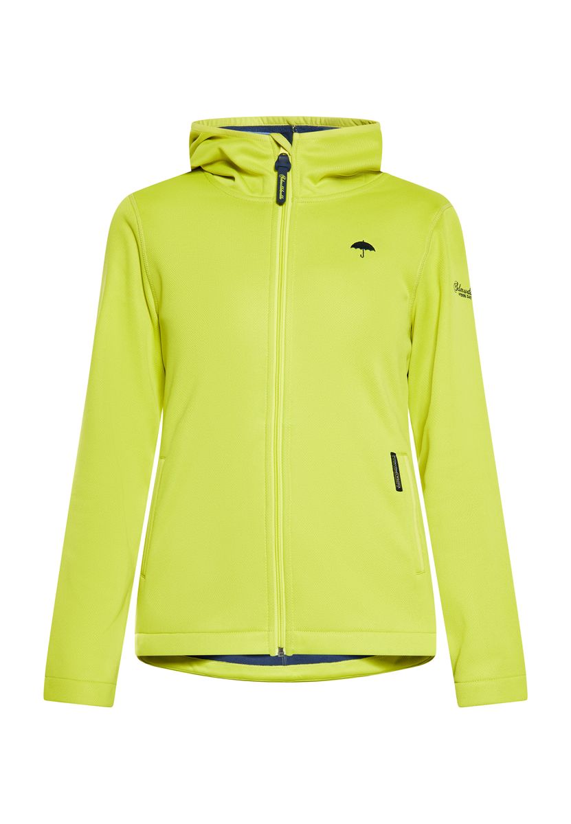 Übergangsjacke mit Kapuze und Reißverschluss