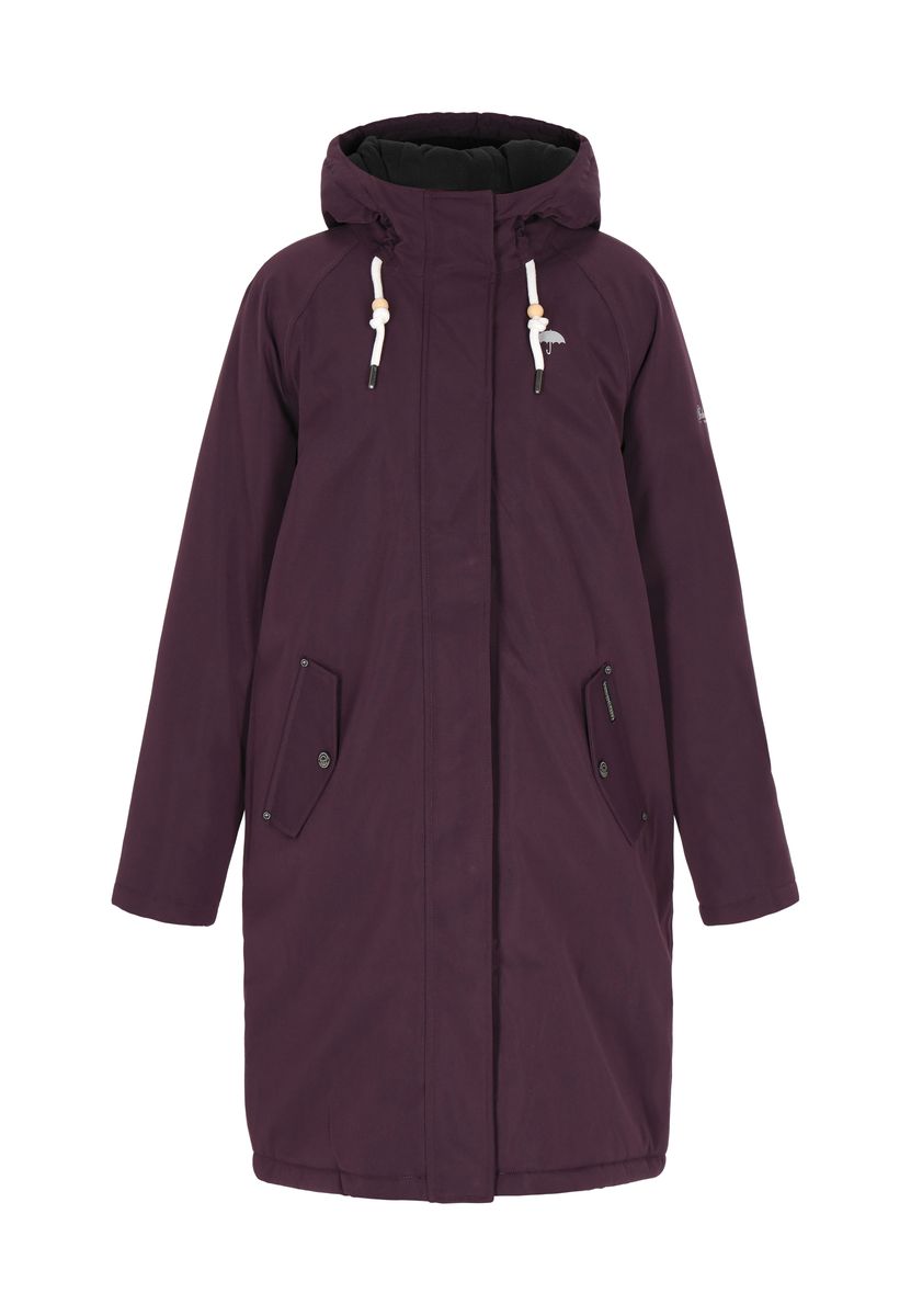 Isolierter Outdoor-Parka mit Kapuze