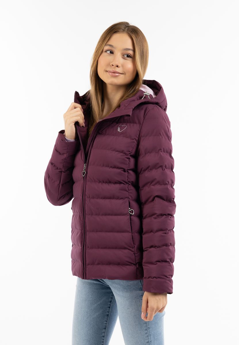 Gesteppte Pufferjacke mit Kapuze