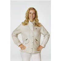 Elegante diamantgesteppte Übergangsjacke