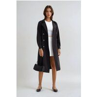 Doppelreihiger leichter Trenchcoat
