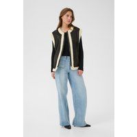 Lockere Weste aus Shearling-Imitat