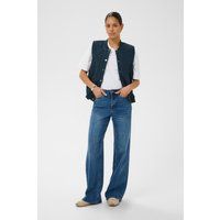 Gesteppte Gilet im Bomber-Stil