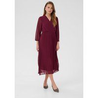 Elegantes Plissee-Midikleid aus Chiffon