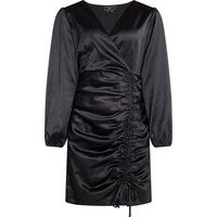 Raffiniertes Satin-Minikleid