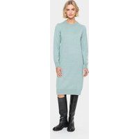 Minimalistisches Strickkleid in gerader Form