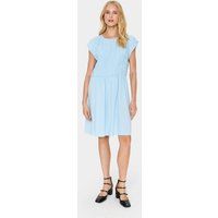 Mini-Kleid mit Smok-Oberteil