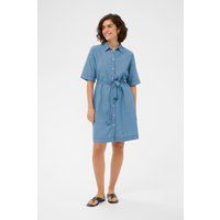 A-Linien Hemdblusenkleid mit Gürtel