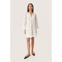 Lockeres Minikleid mit geometrischer Spitze