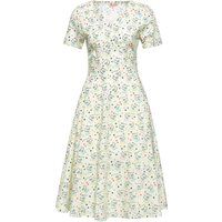 Vintage Swingkleid mit Katzenprint
