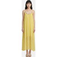 Verziertes Plissee-Maxikleid für den Sommer