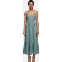 Fließendes Maxikleid mit Empire-Taille