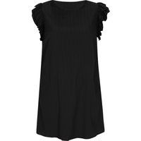 Minimalistisches Hängerkleid mit Rüschen