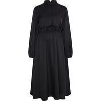 Hochgeschlossenes Midikleid mit Pailletten-Verzierung