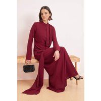 Elegantes Maxikleid mit Knotendetail und Drapierung
