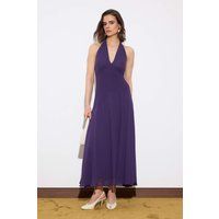 Elegantes Halfter-Maxikleid