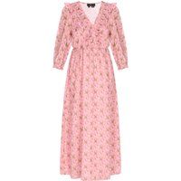Maxikleid mit floralem Muster