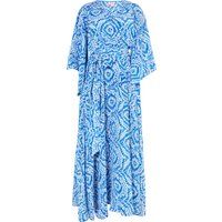 Bedrucktes Maxikleid im Boho-Stil