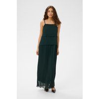 Gestuftes Plissee-Maxikleid