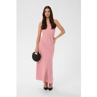 Elegantes Satin-Maxi-Kleid