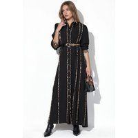 Maxi-Hemdkleid mit Leopardenmuster