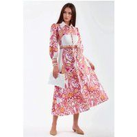 Elegantes Maxikleid mit Paisley-Muster