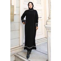 Elegantes Maxikleid aus Rippstrick