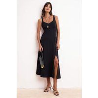 Elegantes ärmelloses Maxikleid in A-Linie