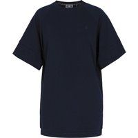 Lockeres Maritimes T-Shirt-Kleid mit Raglanärmeln