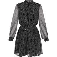 Elegantes Minikleid mit Kettenprint