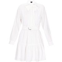 Elegantes Stufen-Minikleid mit Schluppe